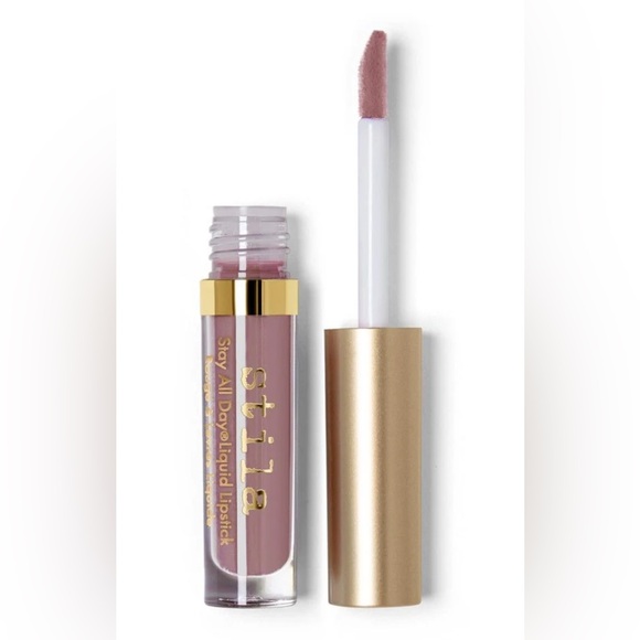 NEW STILA STAY ALL DAY LIQUID LIPSTICK BACI NUDE PINK MINI TRAVEL SIZE 1.5 ml - Picture 2 of 12